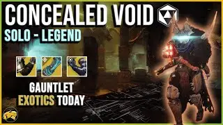 Legend Lost Sector Guide - Concealed Void - Platinum - Destiny 2 - July 13th - Arm Exotics