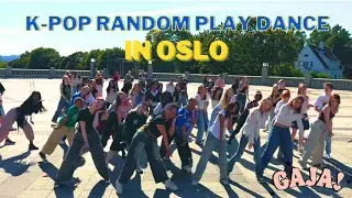 [KPOP IN PUBLIC] KPOP RANDOM PLAY DANCE, OSLO 31.08.2024 - GAJA!