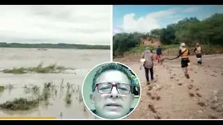Lluvias intensas y desaparición de Adrián Gutiérrez en el río Camacho, Tarija