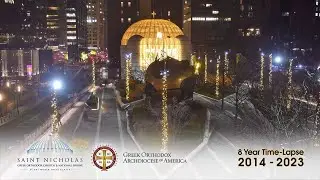 Official St. Nicholas Greek Orthodox Church and National Shrine 4K Time-Lapse