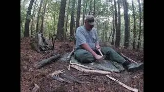 Hardwoodsman Knee high fire in 1 min or less.