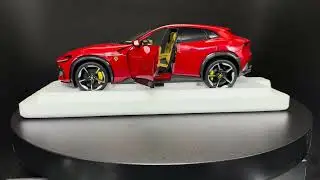 BBR Models 1/18 Ferrari Purosangue Panoramic Roof Rosso Corsa  HE180053B