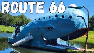 Route 66 - Big Mike Finds a Whale of a Time in Catoosa OK