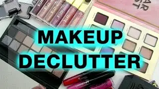 MAKEUP DECLUTTER 2016