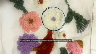How to Trace your Design in Punch Needle embroidery?