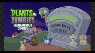 NEW VIDEO!!! Plants vs. Zombies Neighborhood Defense gameplay