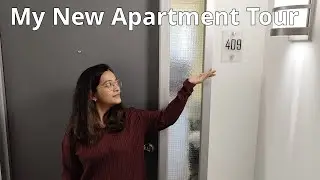 My New Apartment Tour || 2 Bedroom Apartment Tour in USA || Downtown Apartment Tour in USA
