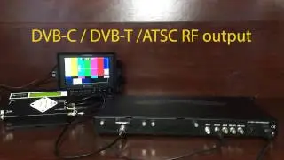 QuestTel 1-4 Ch HD-SDI to QAM RF Modulator with IPTV and ASI