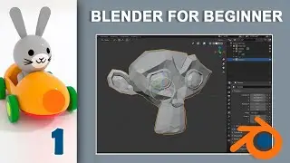 01. Blender for Beginner. Управление