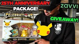 POKEMON X ZAVVI 25TH ANNIVERSARY PACKAGE! (+ CELEBRATIONS GIVEAWAY!)