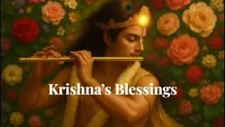 Krishna&rsquo;s Divine Blessings | Golden Aura Meditation for Peace & Protection | 1-Hour Flute Energy