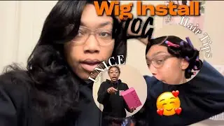 ОБЗОР ПАРИКА UNICE👈 | УСТАНОВКА ПАРИКА БЕЗ КЛЕЯ💇🏽&zwj;♀️ | ПЕРВЫЙ РАЗ УСТАНАВЛИВАЮ СВОЙ ПАРИК 😮&zwj;💨 | П...