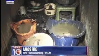 News@10: Lagos Fire Disaster: Inferno Kills 7 Members Of Family 09/09/15 Pt. 1