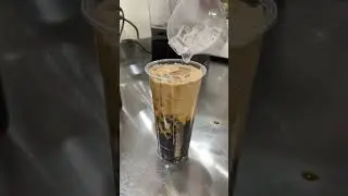 Это отличное количество боба 😍 #боба #бобатай #молочныйчай #вкусно