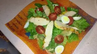 Самый вкусный салат ЦЕЗАРЬ от ALLANDESS, рецепт, приготовление, наслаждение!