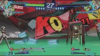 Persona 4 Arena ULTIMAX Aigis vs Shadow Aigis