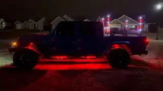 MICTUNING Q2 MAX Color Zone RGB+IC Rock Lights Night Effect