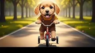🐈🌧️Baby Puppy FightsThrough 🌧️ To Rescue Trapped Kitten 🐈🌧️❤️🚲 #shorts #dog #cat #viral #trending 