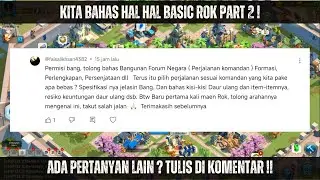 HAL BASIC SEPUTAR FORMASI DAN PERSENJATAAN DI SINI KITA BAHAS LET'S GO!