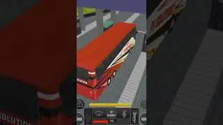 Bus game beautiful road clean road Toll plaza #Game #Short #Video
