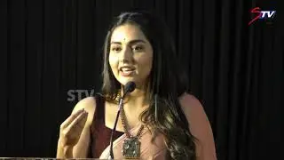 Mahima Nabiar Cute Speech at Magamuni Press Meet | Arya | Indhuja | Santhakumar ||STV