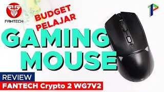 Mouse Gaming Wireless HARGA PELAJAR !!? Fantech Crypto 2 WG7V2 Review Indonesia