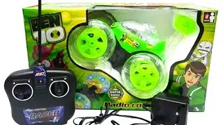 Remote Control Ben 10 Stunt Car Unboxing &Testing - Chatpat Toy Hacker