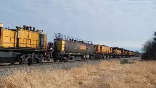 Loram railgrinder RG 316 westbound