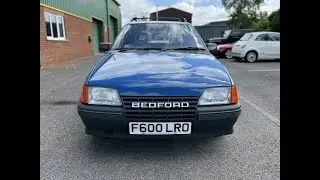 1988 Bedford Astravan Mk2 1.3L with 80 Miles Only For Sale in Louth Lincolnshire