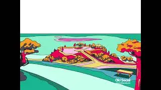 Drawing Cape Chinen of Okinawa Timelapse 沖縄県の知念岬を描きましょう