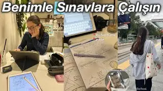 Benimle Sınavlara Çalışın // kütüphanede verimli bir gün👩🏻‍💻