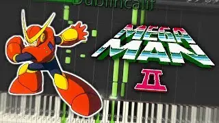 Megaman 2 Quick Man Theme Piano Tutorial Synthesia