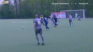 2023 04 23  FV N'rh  Bezirksliga Gr 7 SP25 SG Essen Schönebeck vs  Heisinger SV