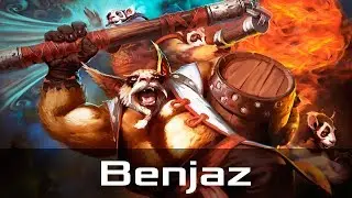 Benjaz &mdash; Brewmaster, Offlane (May 20, 2019) | Dota 2 patch 7.21 gameplay