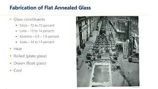 Conservation of Glass in Modernist Architecture