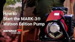 How to &ndash; Starting the Engine on the MARK-3&reg; Watson Edition Pump