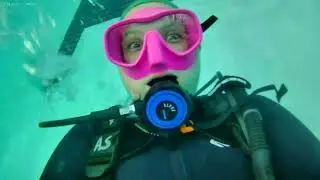 SCUBA training footage 