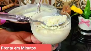 Canjica Cremosa com Leite Condensado Fácil e Rápida