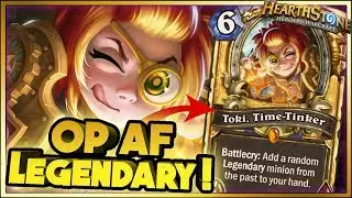 TOKI OP! Hearthstone WTF Moments - The Witchwood Funny Rng Moments