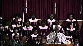 The Late Great Bishop Morris E. Golder Sermon Clip