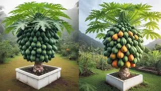The best papaya breeding technique for fast growth