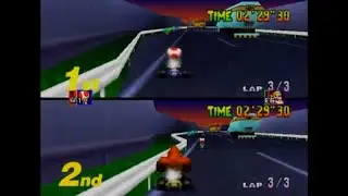 Mario Kart 64 (2 Players) Grand Prix/Flower Cup/50cc