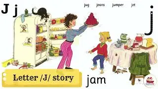 Jolly Phonics Story - Letter J from Group 4