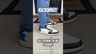 Jordan 1 Travis Scott low fragment from Kickwho! Full review on my channel #jordan #travisscott