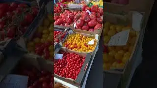 Exploring a Polish Farmers Market 🇵🇱 | Fresh Vegetables & Fruits in Warsaw