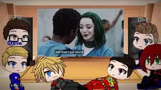 Avengers react to Maximoff fam ll 💜omnisquad💜 ll