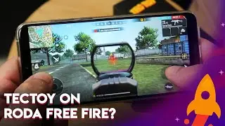 TECTOY ON RODA FREE FIRE? CELULAR BARATO COM 128GB E BOM PARA JOGAR?