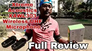 Xtreme Acoustics || Full Review ||  XAWL303 Wireless UHF Collar Lavalier Microphone