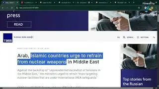 Islamic countries urge to refrain from nuclear weapons