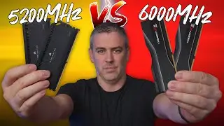 Серия Ryzen 7000 &mdash; более быстрая память лучше? [5200 МГц против 6000 МГц]